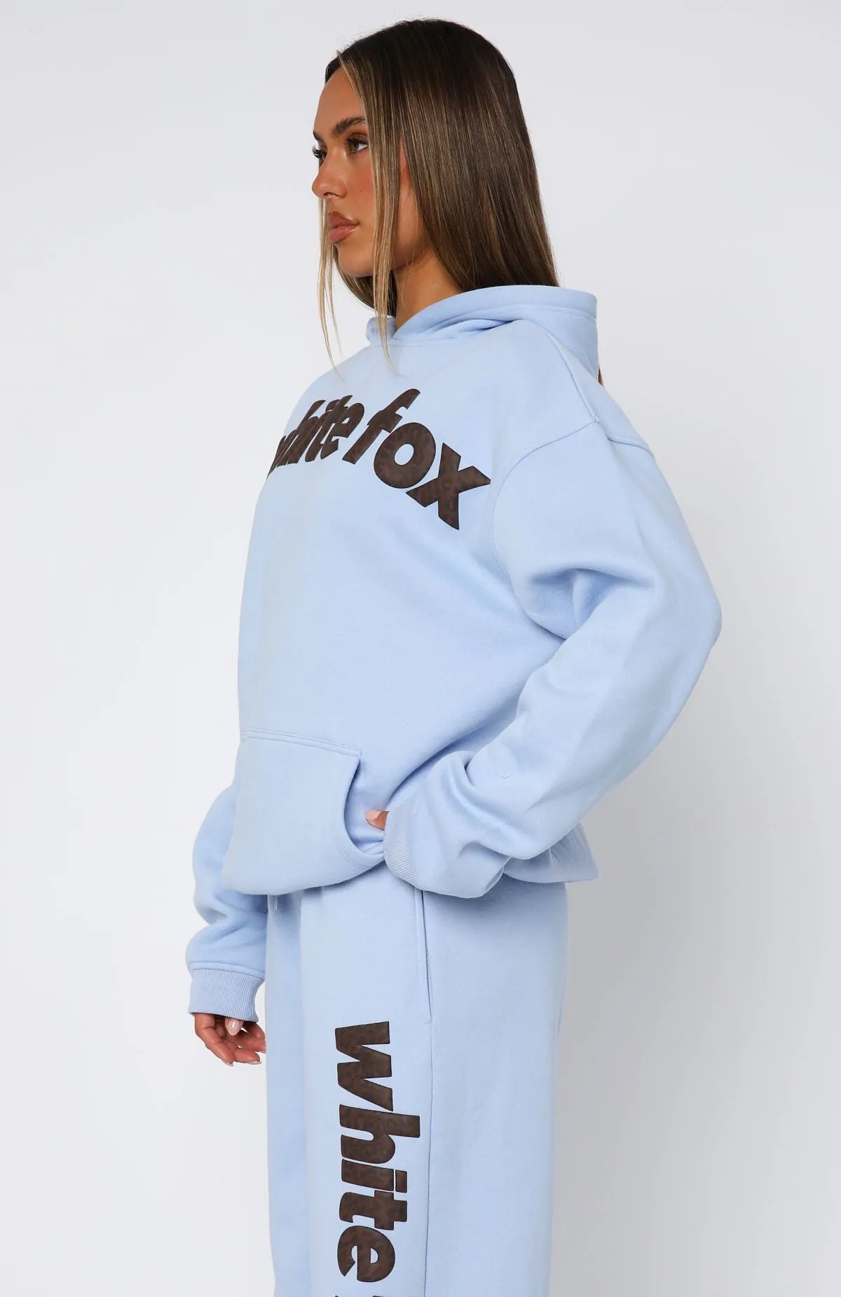 From The Archives Allora Oversized Hoodie Blue sold by White Fox Boutique product image thumbnail 3