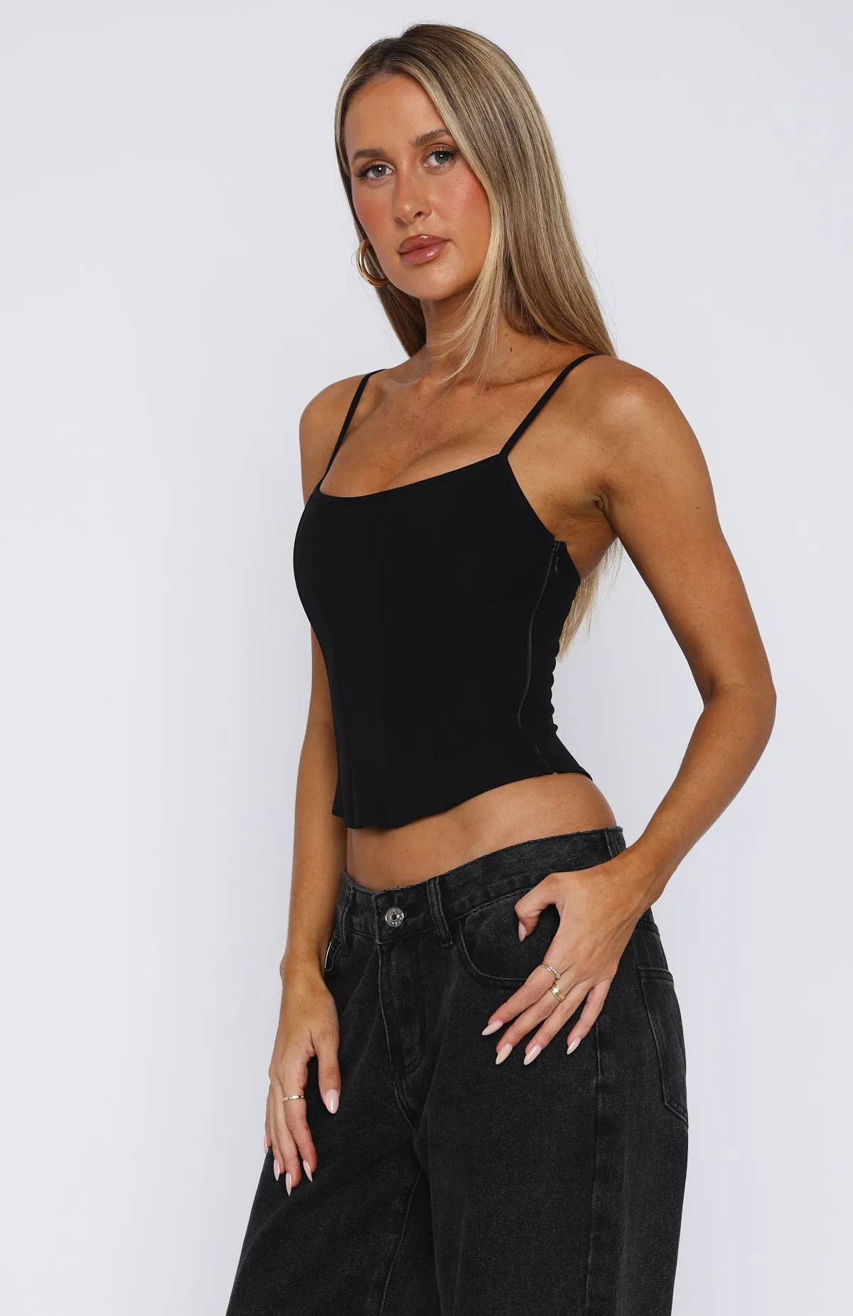 Jealousy Bustier Black sold by White Fox Boutique product image thumbnail 4