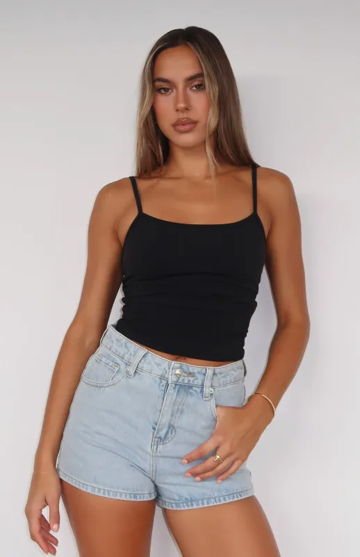 Emerson Denim Shorts Glacier Blue sold by White Fox Boutique