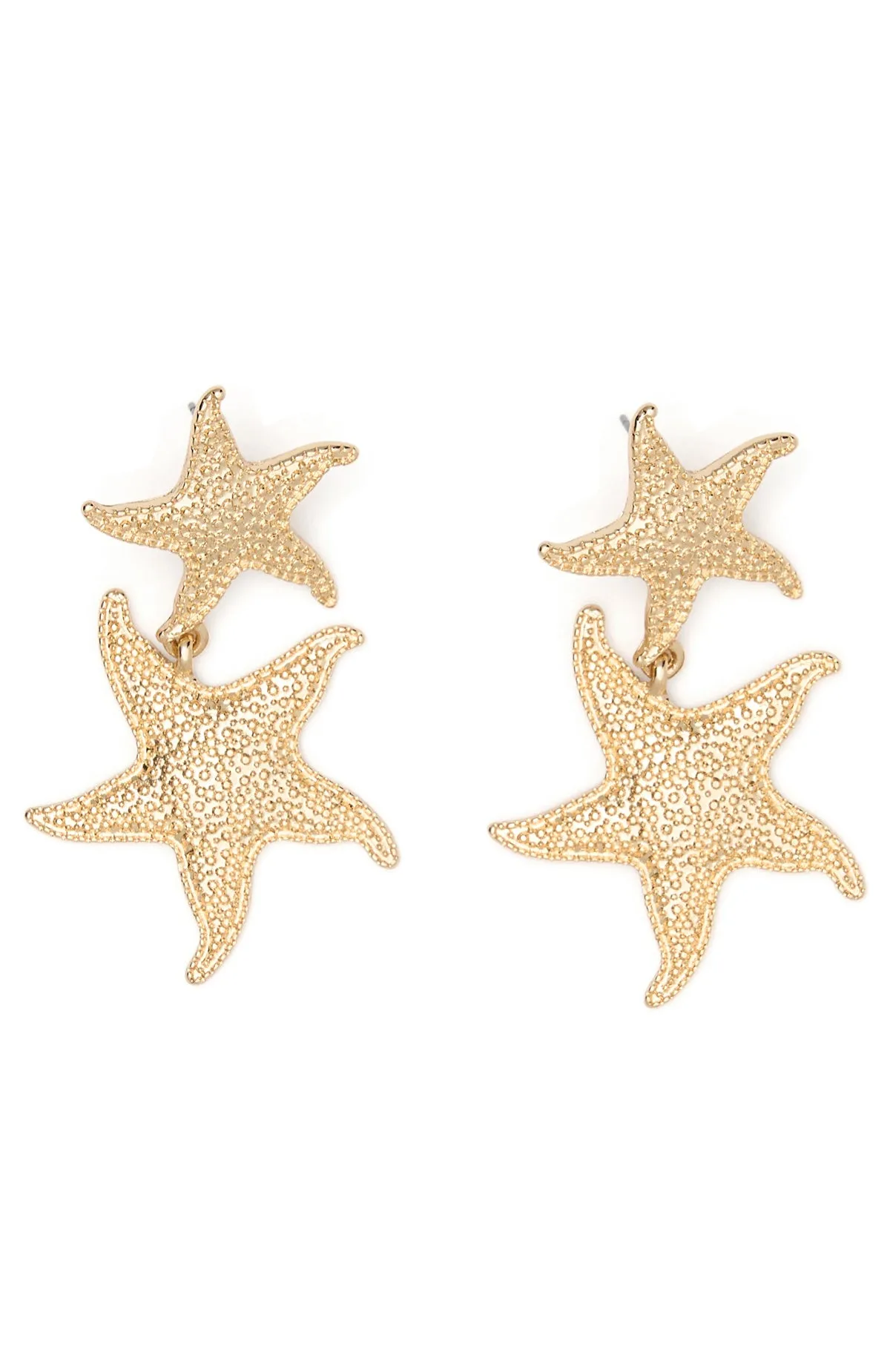 Loreta Earrings Gold sold by White Fox Boutique product image thumbnail 2