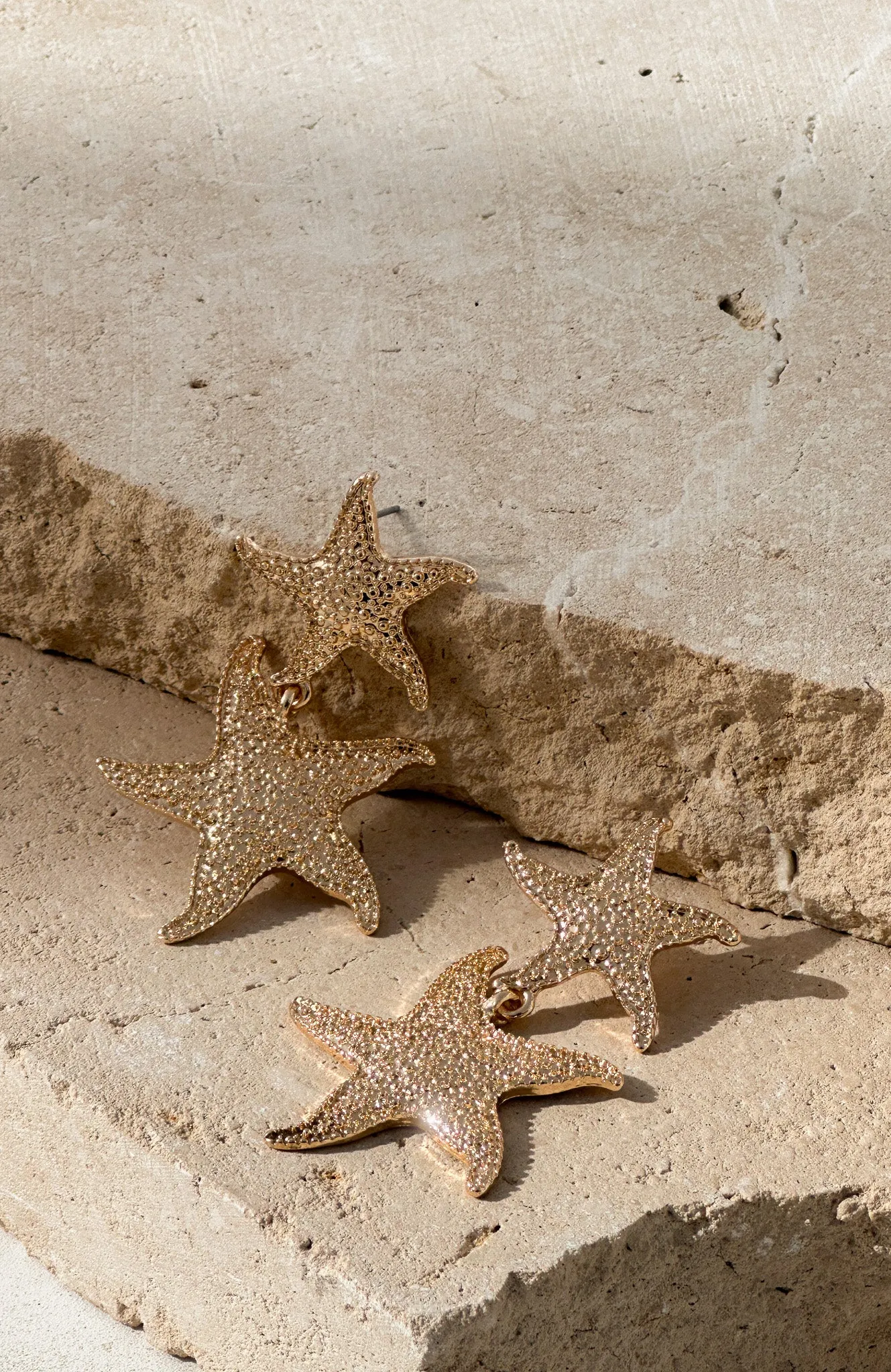 Loreta Earrings Gold sold by White Fox Boutique product image thumbnail 5