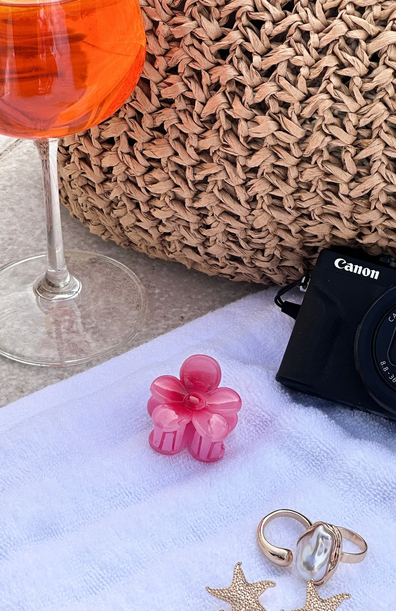 Josephine Hair Clip Hot Pink sold by White Fox Boutique product image thumbnail 4