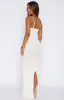 Gotta Give Me Embellished Crochet Maxi Dress Off White sold by White Fox Boutique