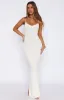 Gotta Give Me Embellished Crochet Maxi Dress Off White sold by White Fox Boutique