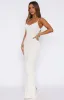 Gotta Give Me Embellished Crochet Maxi Dress Off White sold by White Fox Boutique