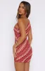 Go Loco Mini Dress Berry sold by White Fox Boutique