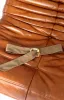 August Belt Tan Faux Suede sold by White Fox Boutique
