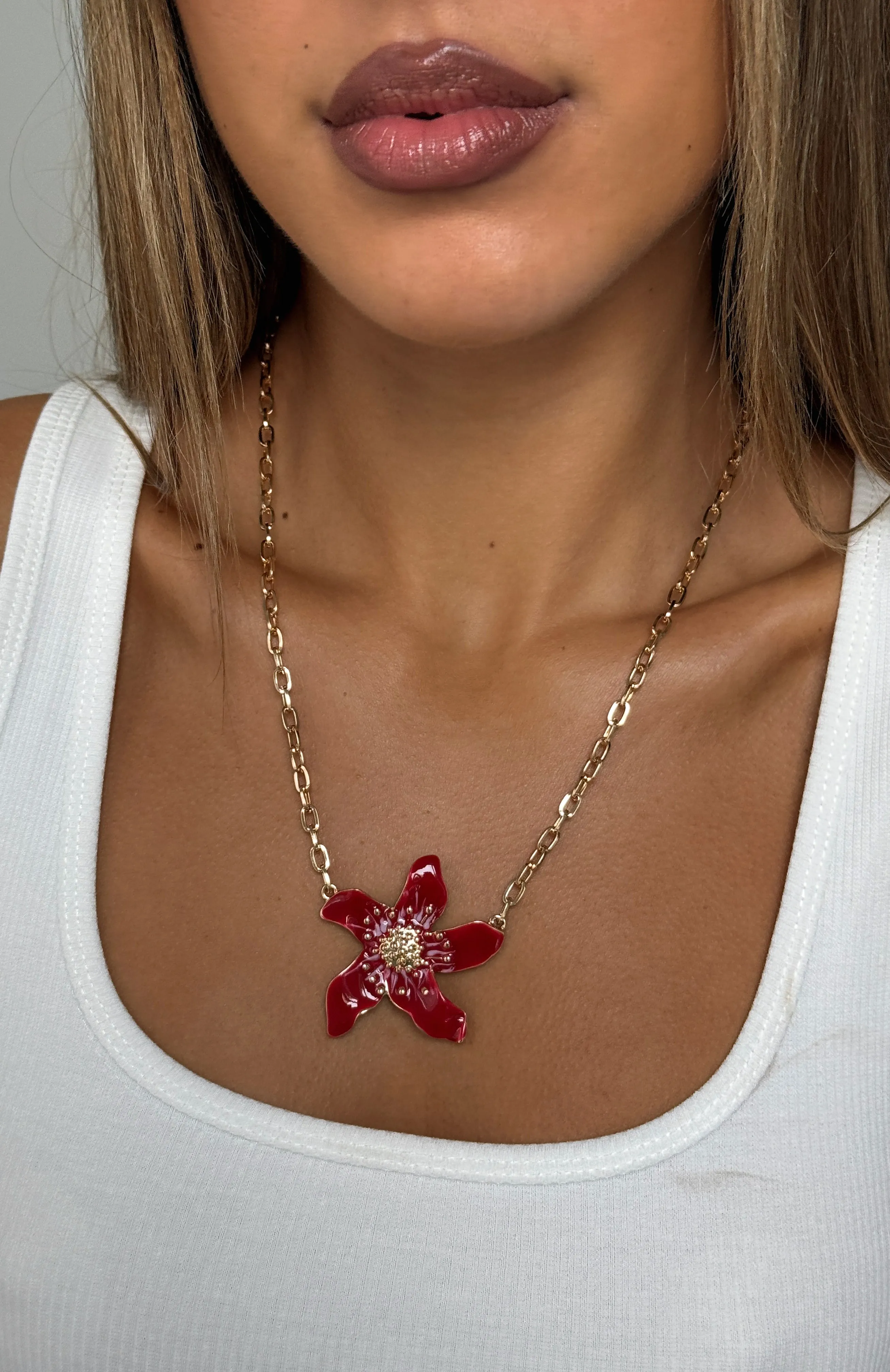 Anya Necklace Gold sold by White Fox Boutique