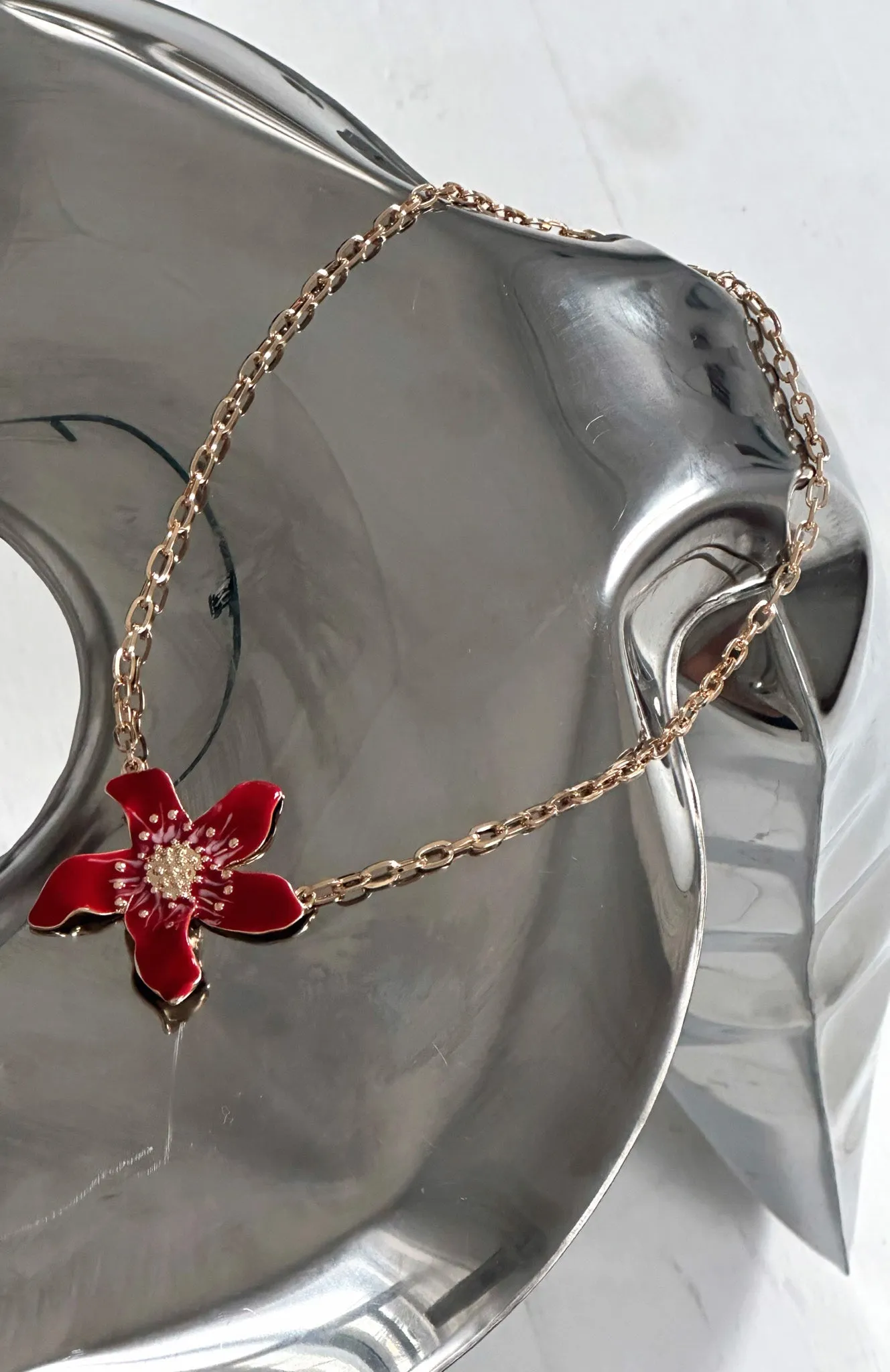 Anya Necklace Gold sold by White Fox Boutique product image thumbnail 3