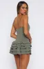Photo Id Playsuit Khaki sold by White Fox Boutique