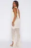 Inner Goddess Lace Maxi Dress Lemon sold by White Fox Boutique