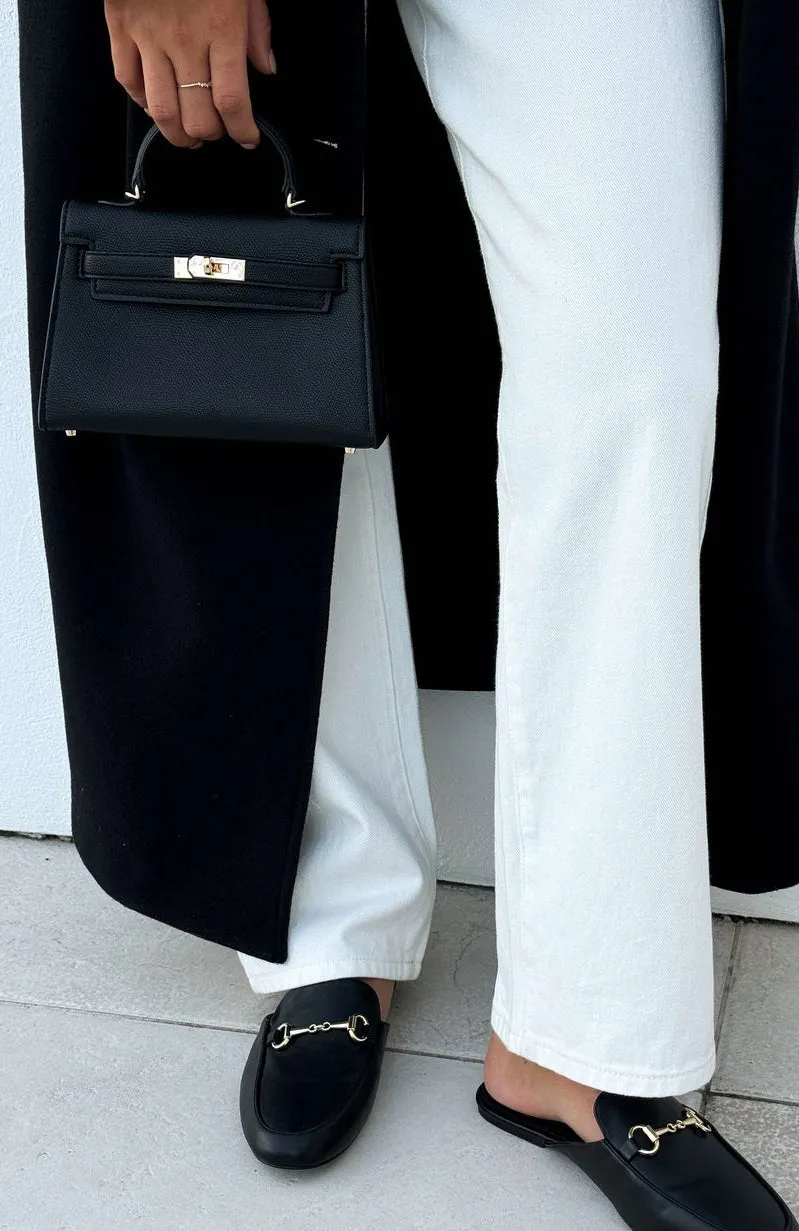 Hope Top Handle Bag Black sold by White Fox Boutique