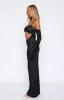 My Whole Heart Lace Maxi Dress Black sold by White Fox Boutique