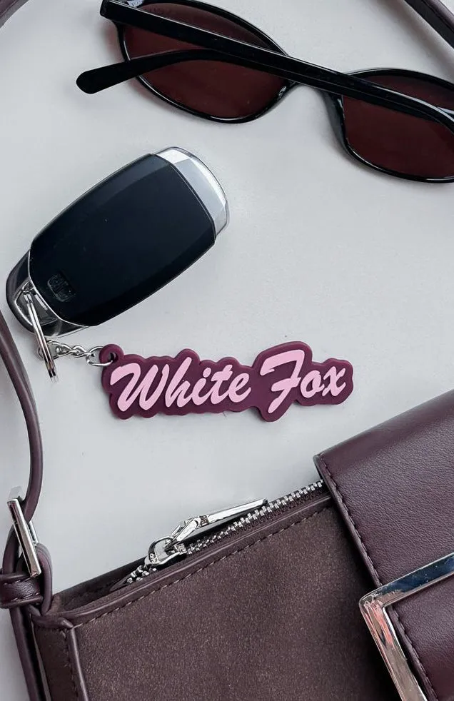 Move Maker Keychain Merlot/Pink sold by White Fox Boutique product image thumbnail 2