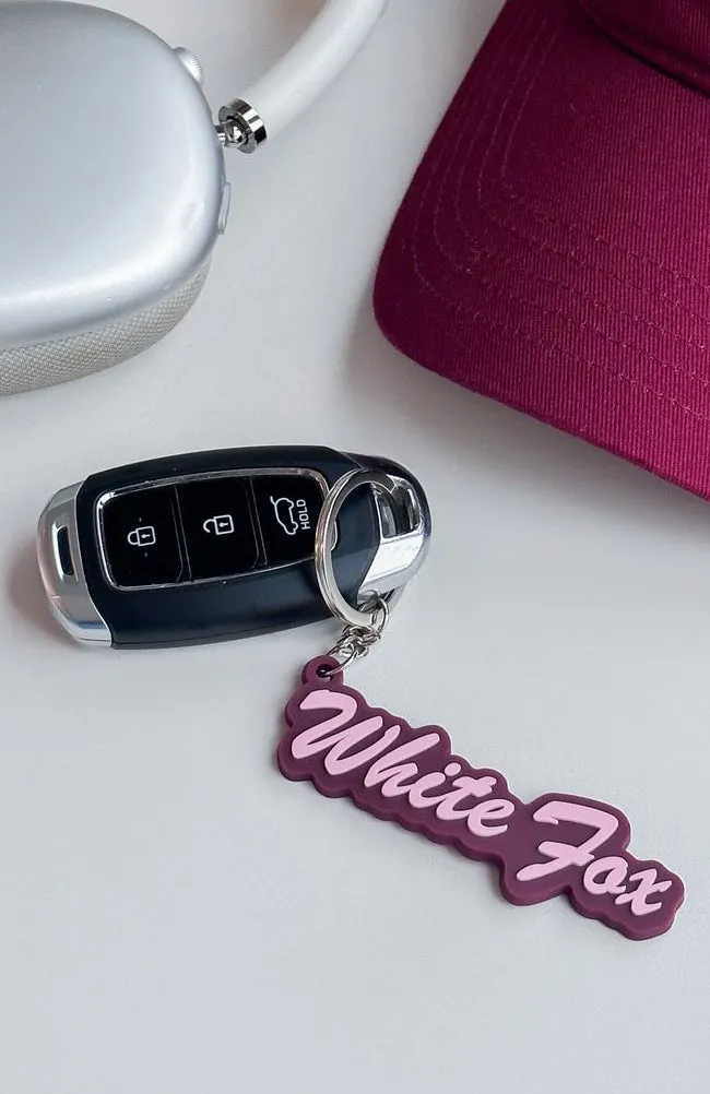Move Maker Keychain Merlot/Pink sold by White Fox Boutique product image thumbnail 3