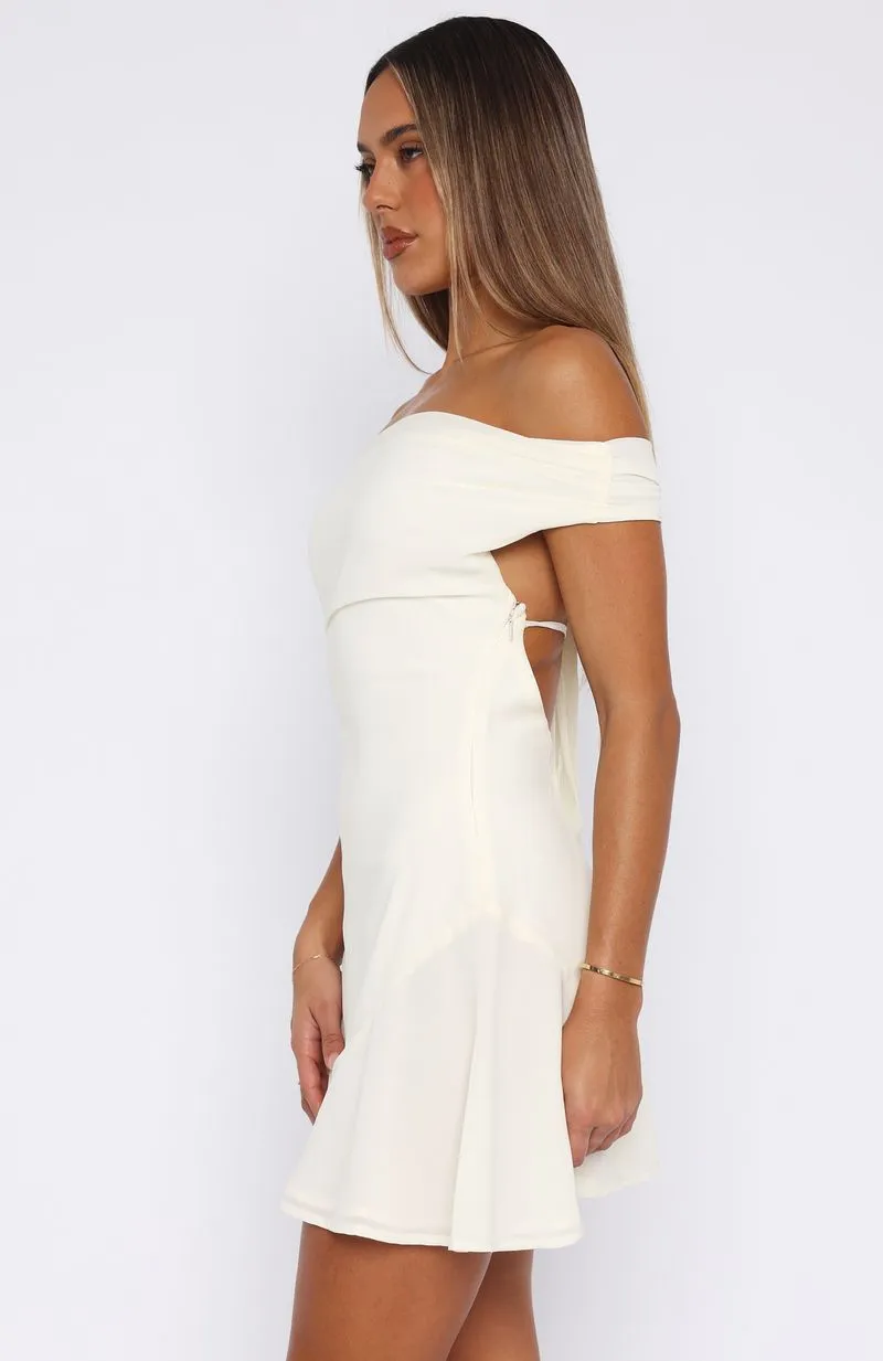 High Horse Mini Dress Off White sold by White Fox Boutique product image thumbnail 3