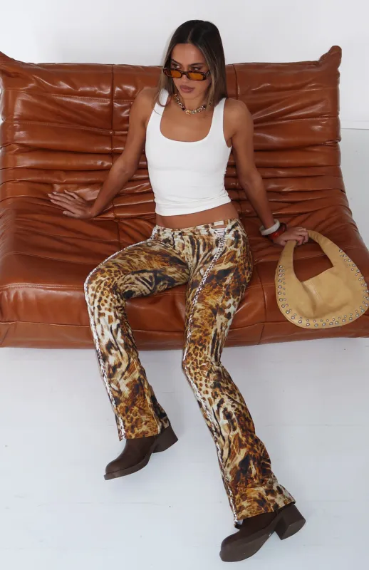 Eyes For You Pants Wild Animal sold by White Fox Boutique