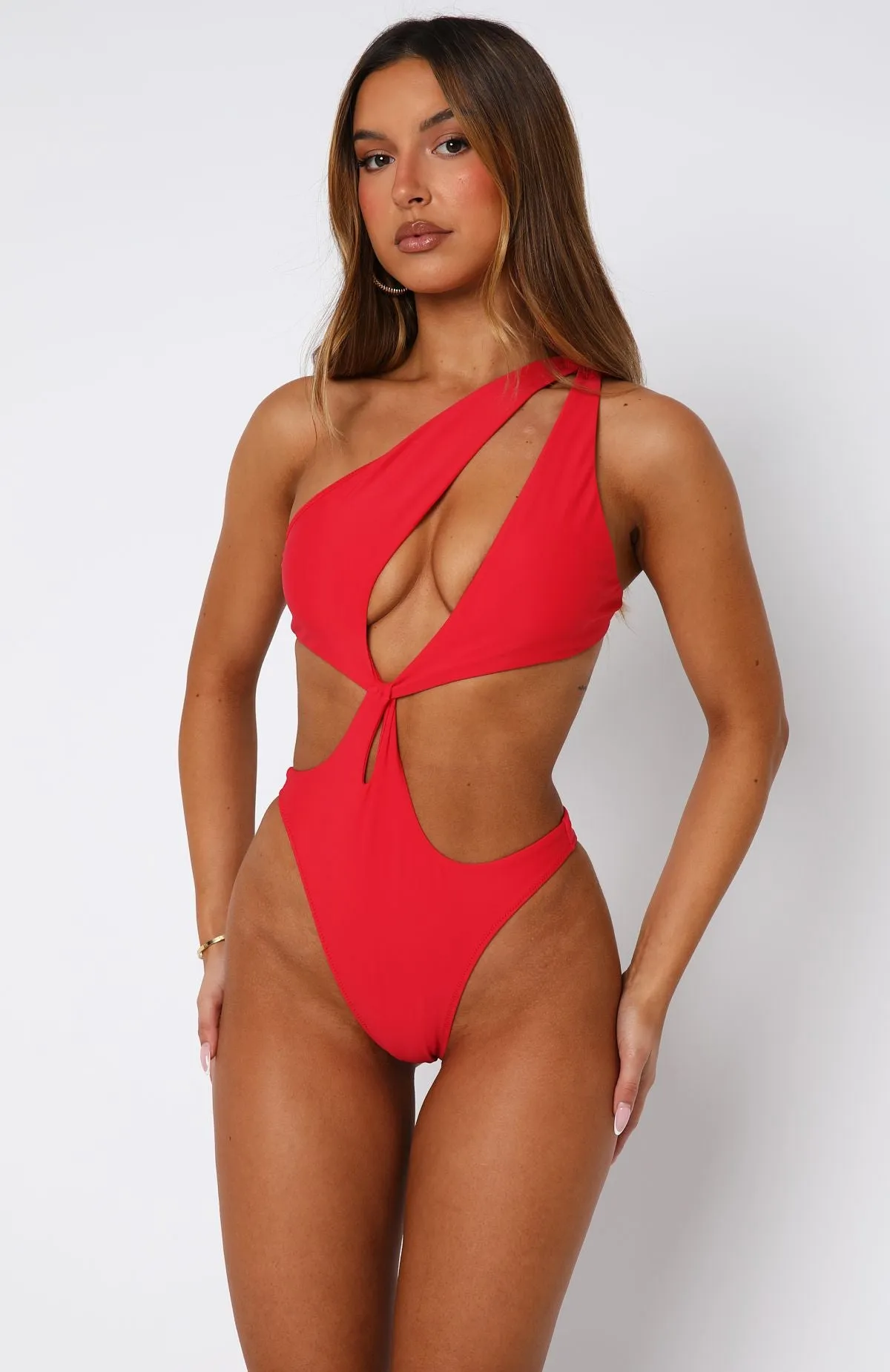 Full Attention One Piece Red sold by White Fox Boutique product image thumbnail 2