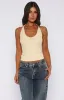 Topic Of Conversation Halter Top Honey sold by White Fox Boutique