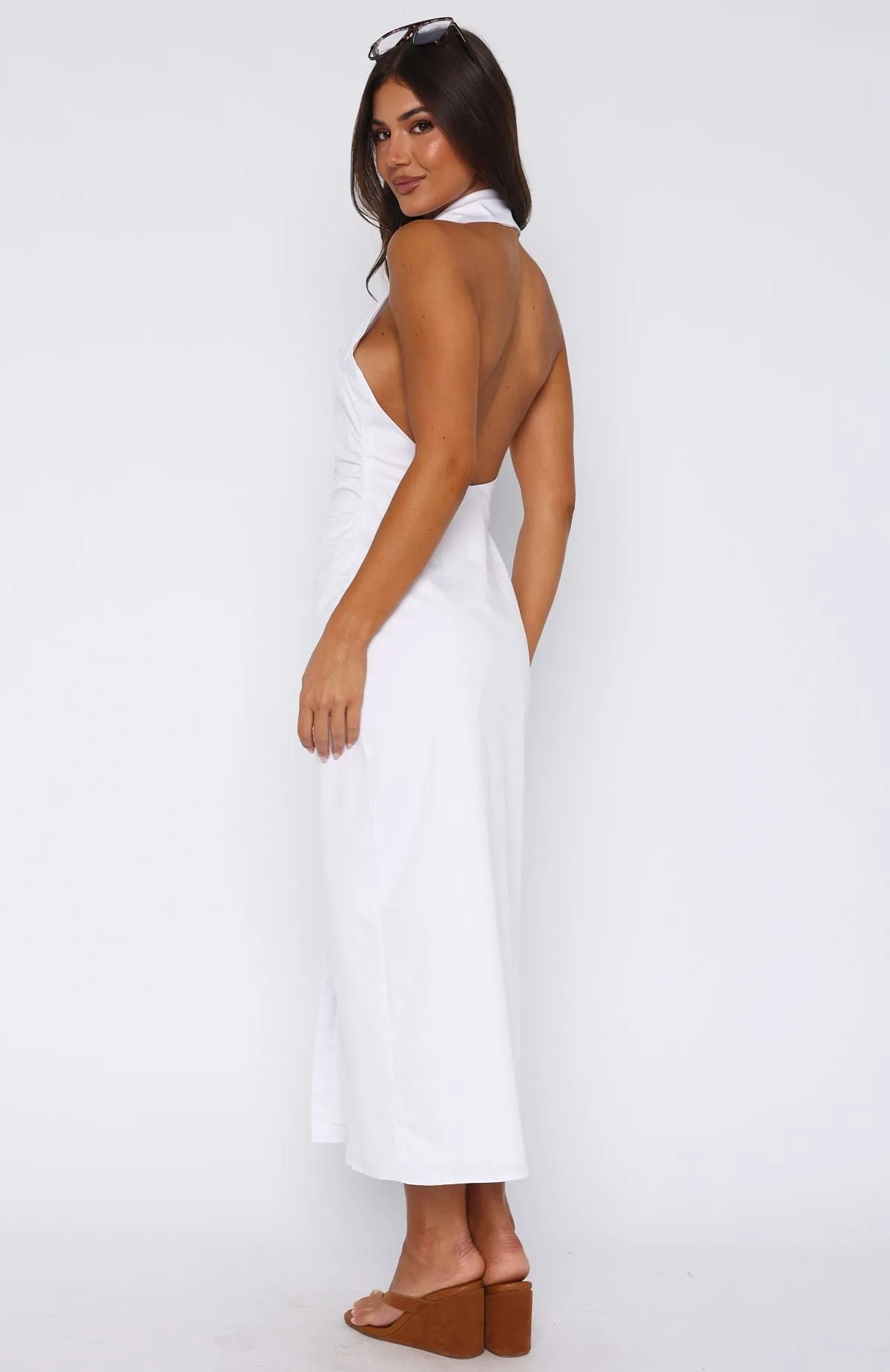 Starlight Sis Maxi Dress White sold by White Fox Boutique product image thumbnail 4