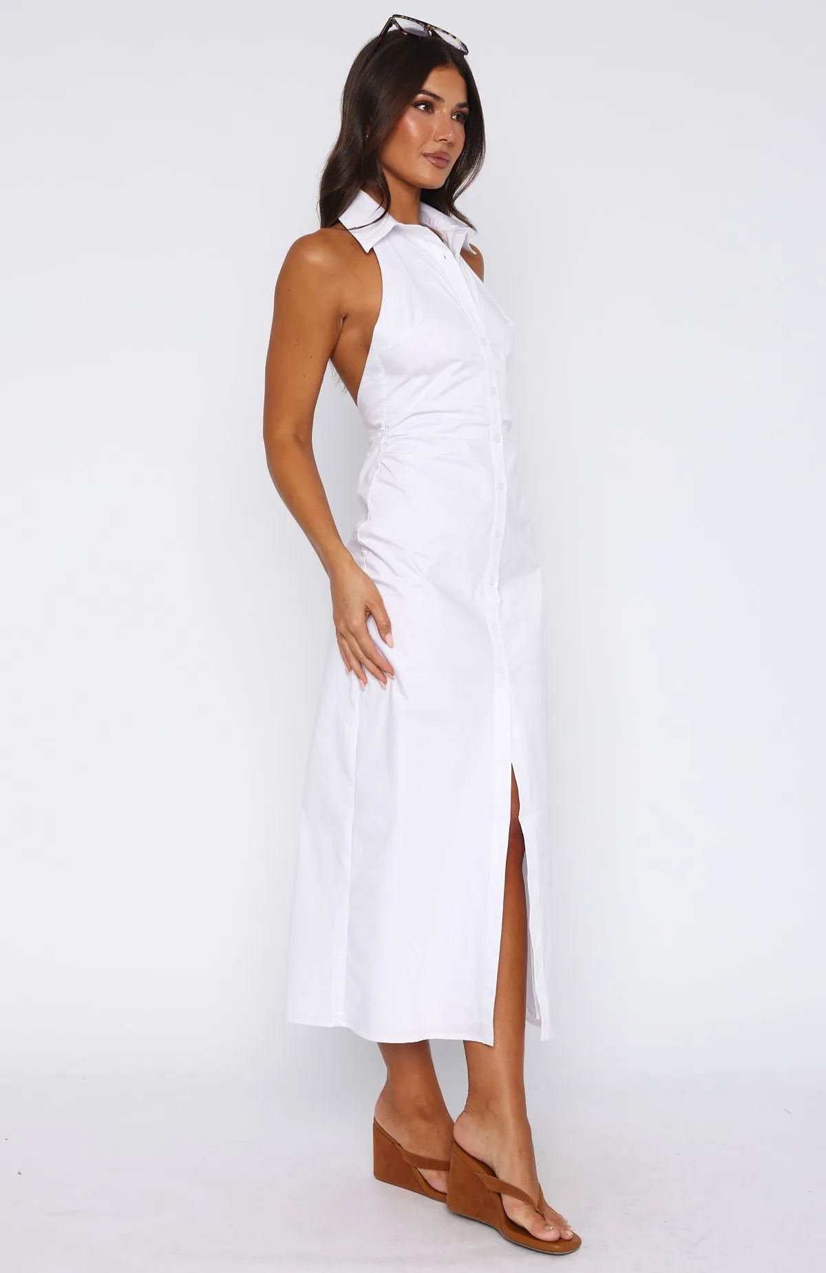 Starlight Sis Maxi Dress White sold by White Fox Boutique product image thumbnail 3