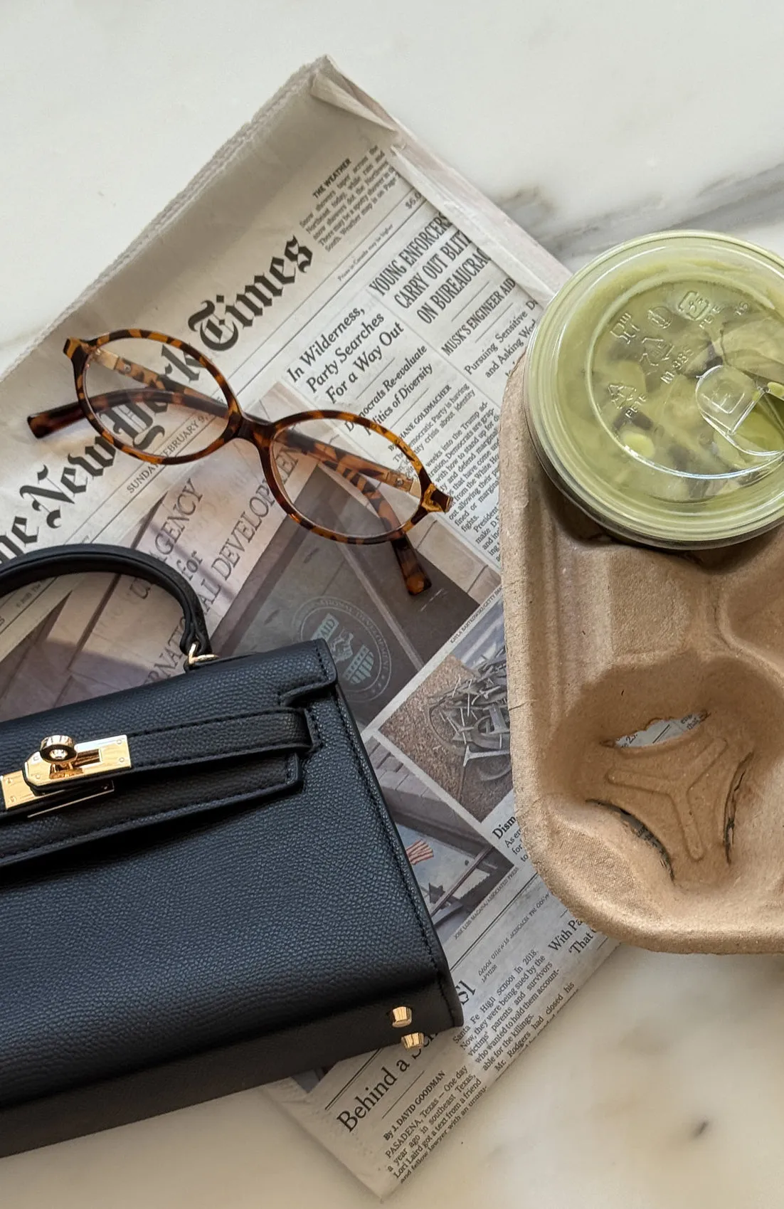 Liam Blue Light Glasses Tort/Clear sold by White Fox Boutique