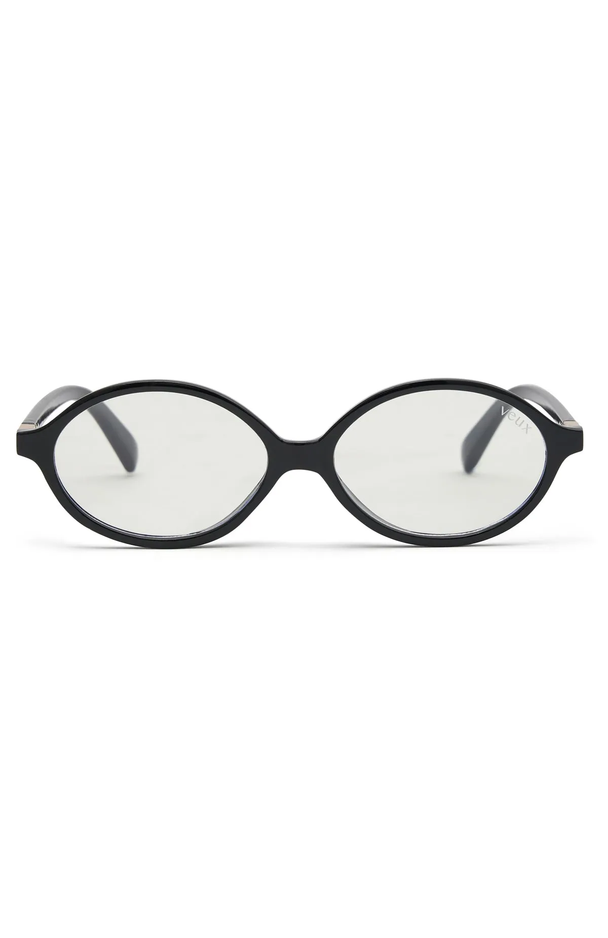 Liam Blue Light Glasses Black/Clear sold by White Fox Boutique product image thumbnail 2