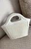 Jehan Top Handle Bag White sold by White Fox Boutique