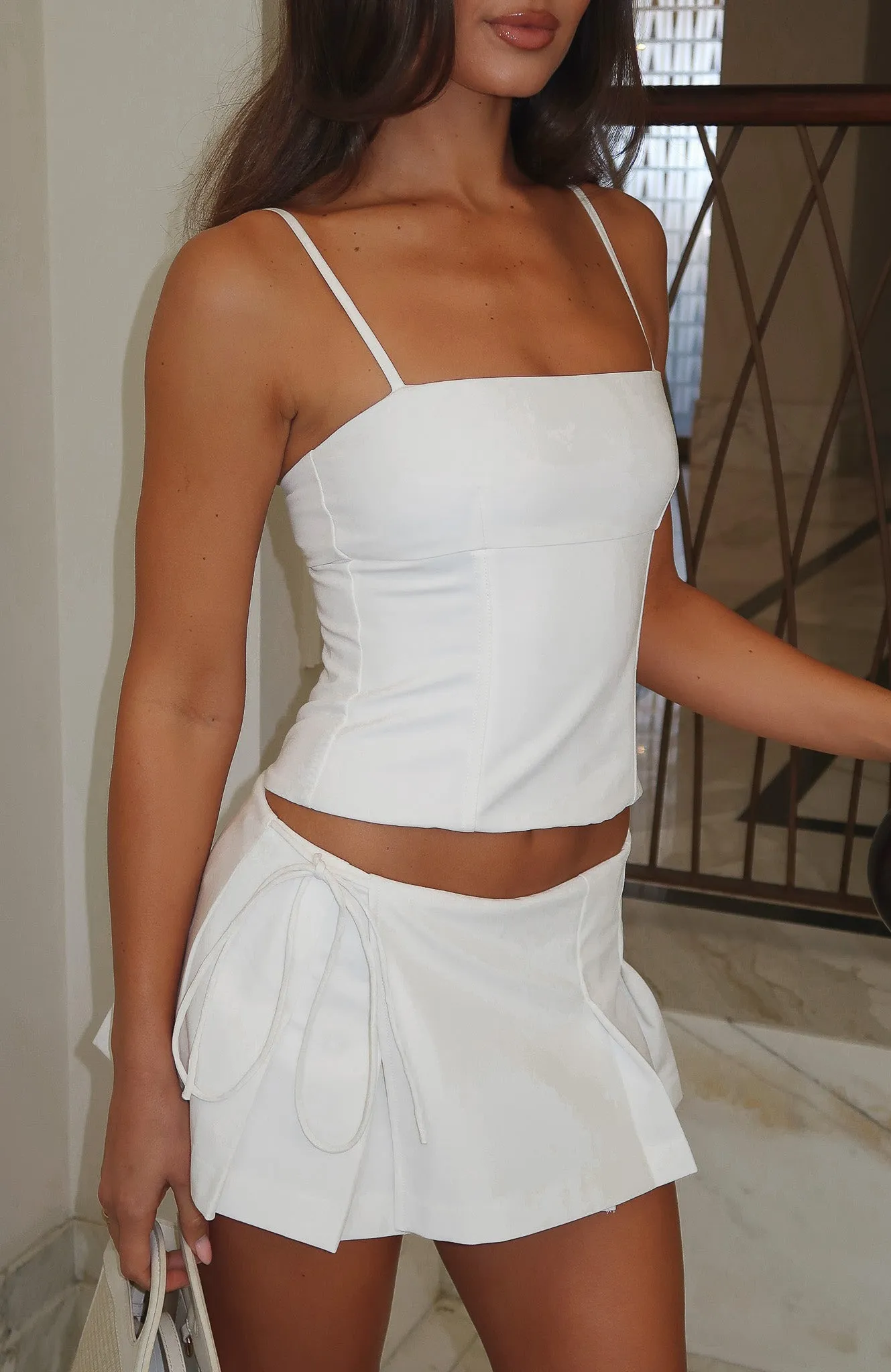 Heaven On Earth Top White sold by White Fox Boutique