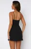 Excuse Me, Darling Mini Dress Black sold by White Fox Boutique