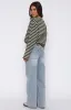 Kendall Mid Rise Wide Leg Jeans Light Blue sold by White Fox Boutique