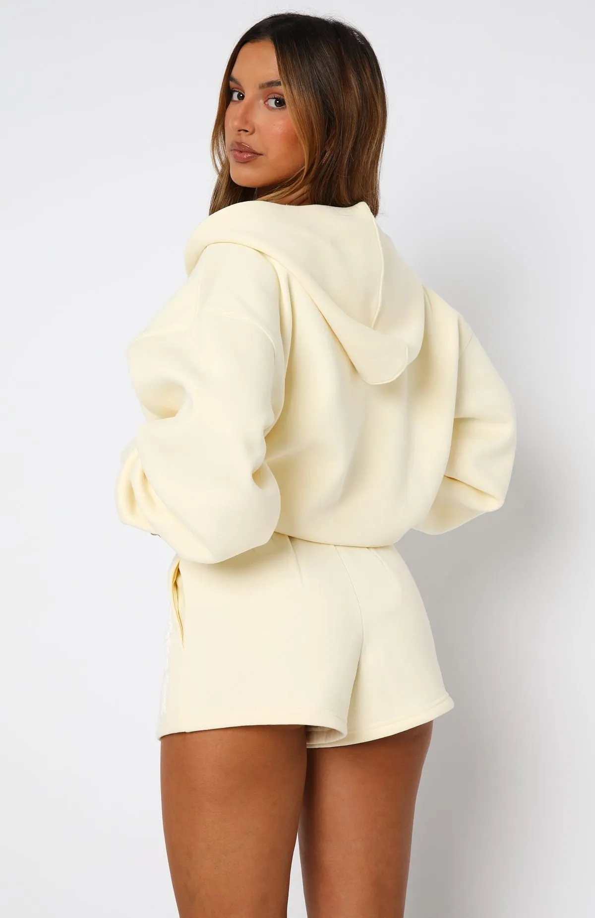 Ready To Go Lounge Shorts Lemon sold by White Fox Boutique product image thumbnail 4