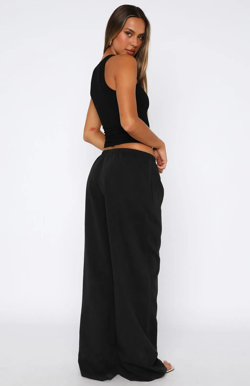 Take A Stance Pants Black sold by White Fox Boutique product image thumbnail 4