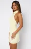 Loves It Mini Dress Lemon sold by White Fox Boutique