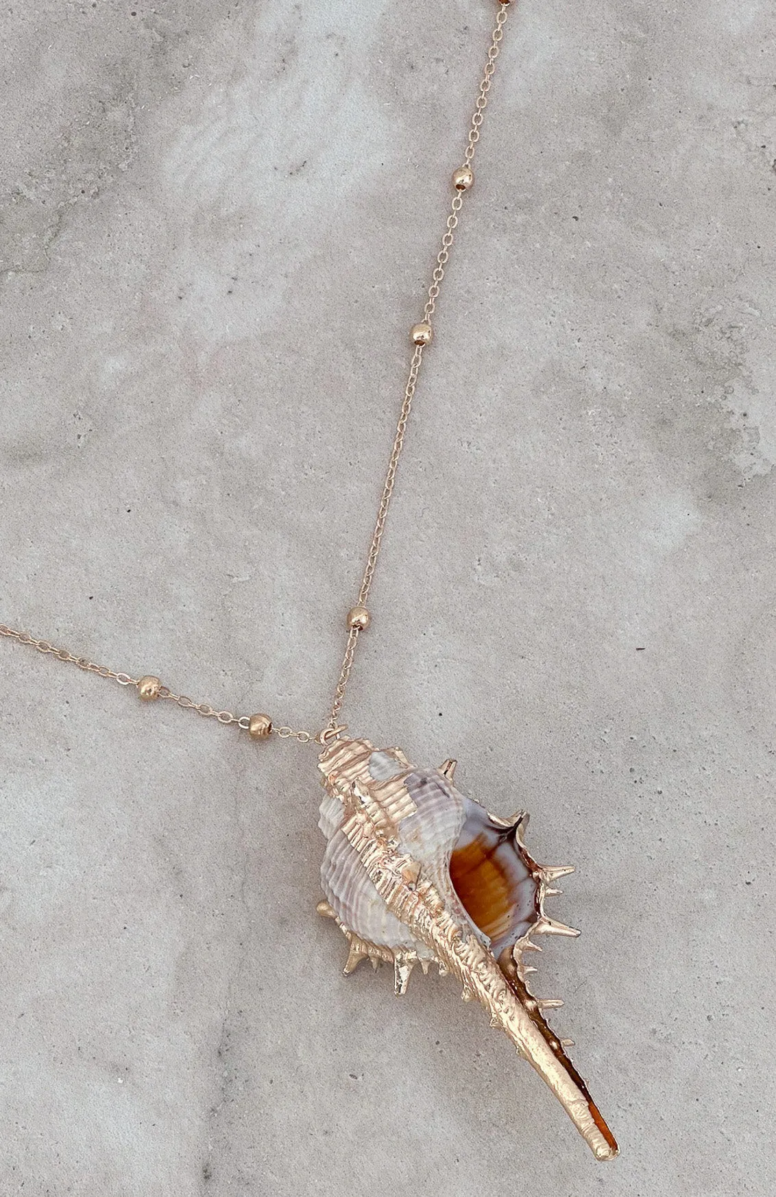 Autumn Necklace Gold sold by White Fox Boutique product image thumbnail 3