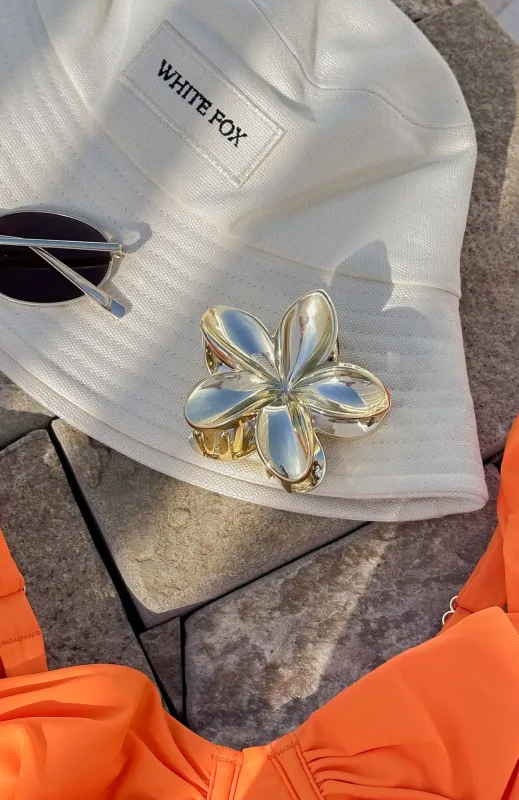 Belle Bucket Hat Cream sold by White Fox Boutique