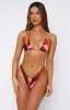 Waves Bikini Top Sunset Petal sold by White Fox Boutique