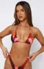 Waves Bikini Top Sunset Petal sold by White Fox Boutique