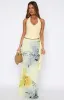 Our Love Maxi Skirt Lemon Blossom sold by White Fox Boutique