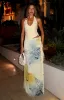 Our Love Maxi Skirt Lemon Blossom sold by White Fox Boutique