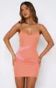 Endless Summer Vibes Knit Mini Dress Orange/Pink sold by White Fox Boutique