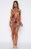 Show Me The World Mini Dress Savage Bloom sold by White Fox Boutique