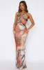 Monaco Moment Maxi Dress Savage Bloom sold by White Fox Boutique