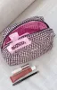 Getting Ready Cosmetic Bag Choc Gingham sold by White Fox Boutique