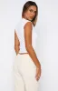 About Us V Neck Top White sold by White Fox Boutique