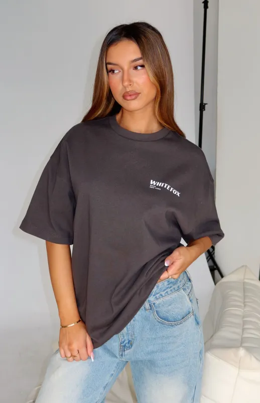 New York Archives Oversized Tee Volcanic sold by White Fox Boutique