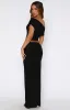 Girls Night Maxi Dress Black sold by White Fox Boutique