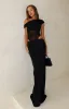 Girls Night Maxi Dress Black sold by White Fox Boutique