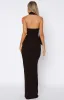 Sugar High Maxi Dress Chocolate sold by White Fox Boutique