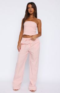Believe In You Pants Baby Pink Parallel